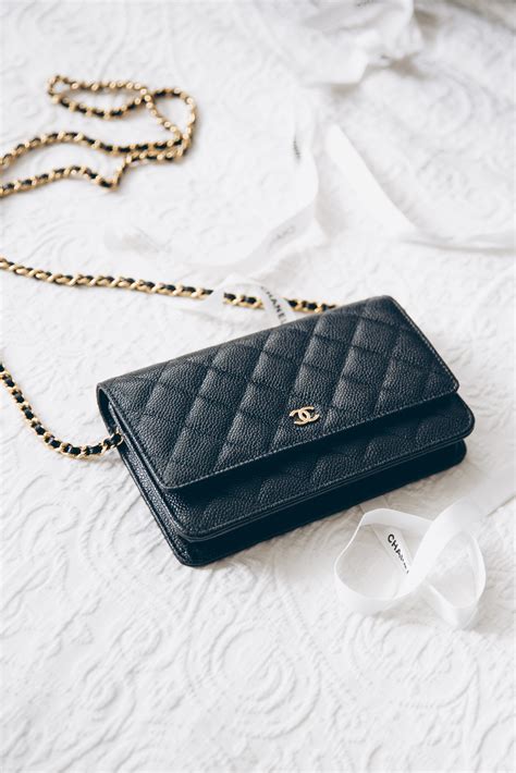 chanel chain strap|chanel woc wallet.